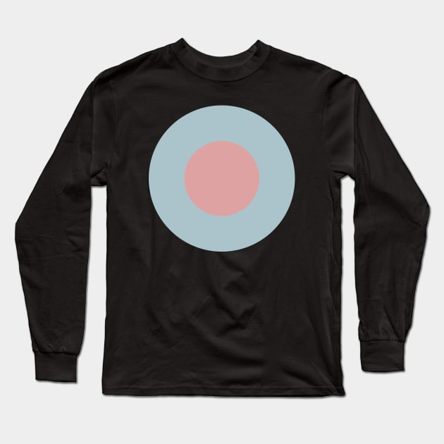 Low-Visibility Roundel (grey) Long Sleeve T-Shirt by Lyvershop